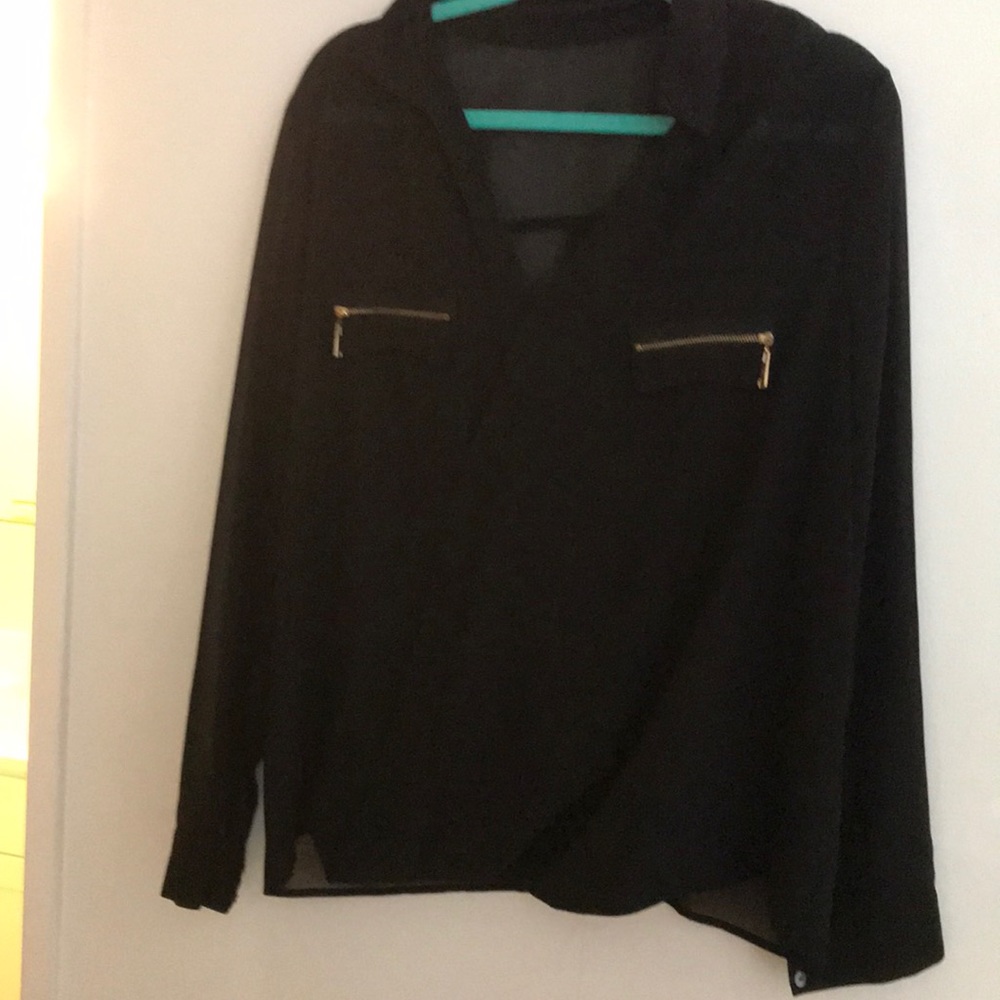 3X Sheer Forever 21 Loose blouse